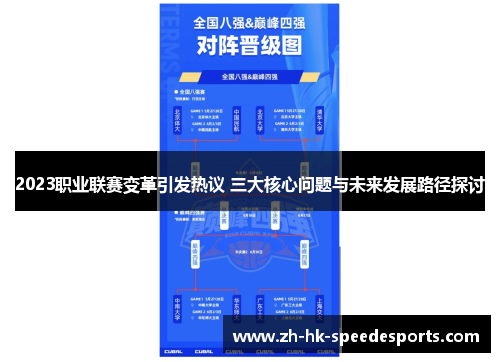 2023职业联赛变革引发热议 三大核心问题与未来发展路径探讨