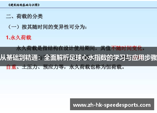 从基础到精通：全面解析足球心水指数的学习与应用步骤